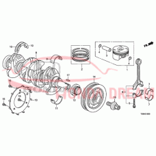 RING SET,PISTON (13011-RNB-A02) - 3