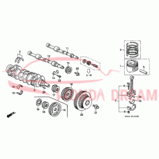 WASHER SET, THRUST (13014-P11-810) - 4