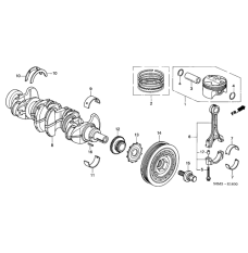 PISTON B SET (13020-PRB-A00)