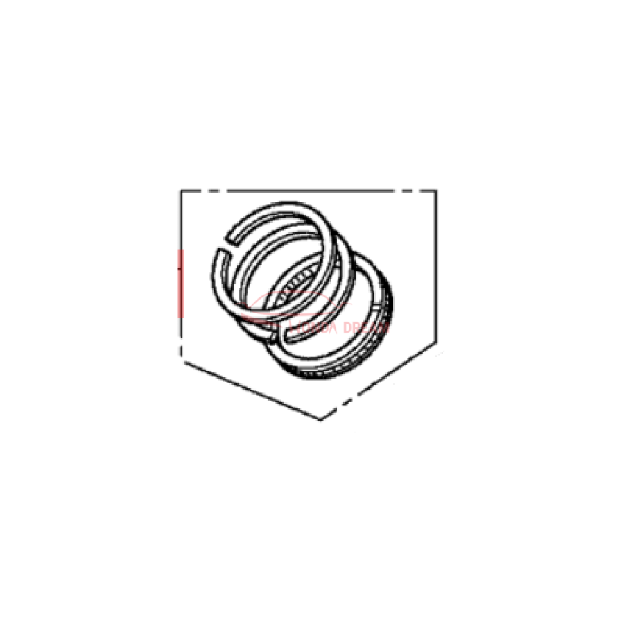 Ring Set, Piston (Over Size) (0.25) (13021-RV0-A01) - 2