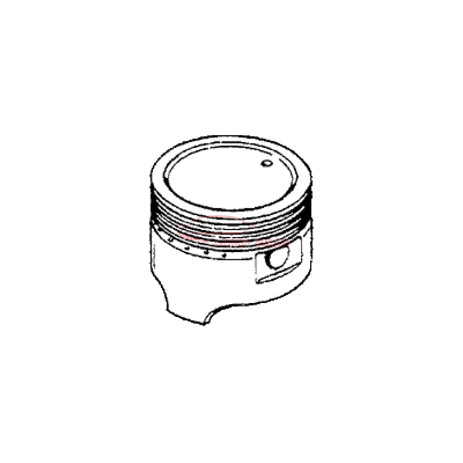 Piston Set (STD) (13101-689-000) - 1