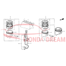 BEARING, B CON-ROD (13212-PE0-004) - 3