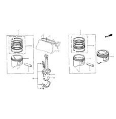 BEARING, B CON-ROD (13212-PE0-004)