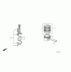 BEARING C, CON-ROD (13213-PD2-004)