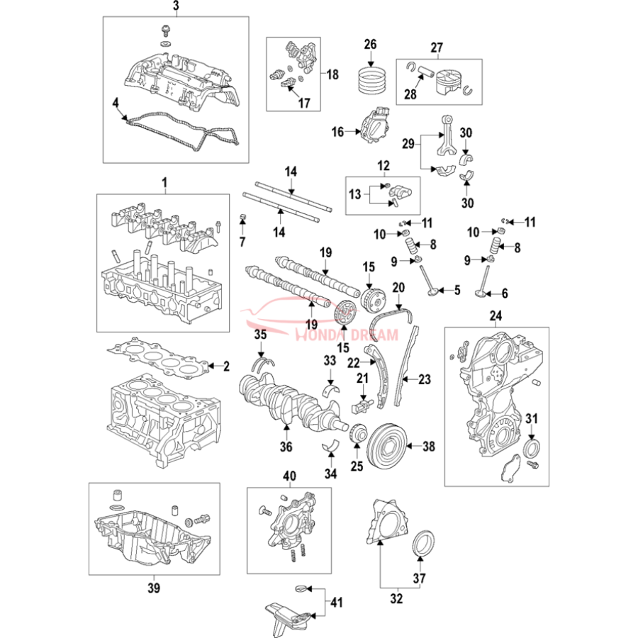 BRG F,CONNROD (13216-5R0-014) - 1