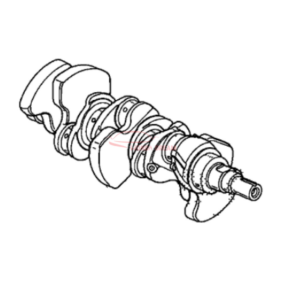 Crankshaft (13310-5J6-A00) - 2