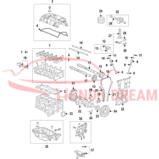 Crankshaft  (13310-6A0-A00) - 3