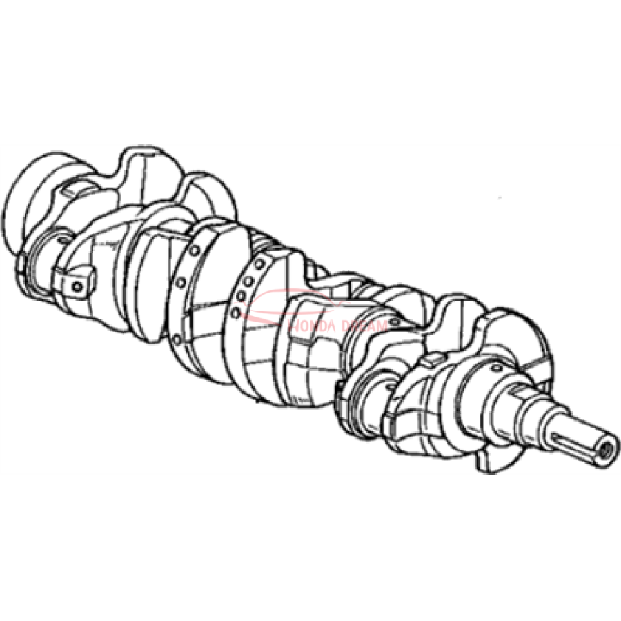 Колінчастий вал (13310-P73-J01) - 1