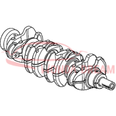 Crankshaft (13310-PRB-A00) - 3