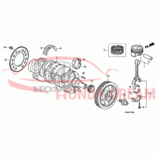 Crankshaft (13310-RB1-000) - 3