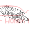 Crankshaft (13310-RB1-000) - 4