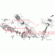 Crankshaft (13310-RDJ-A02) - 4