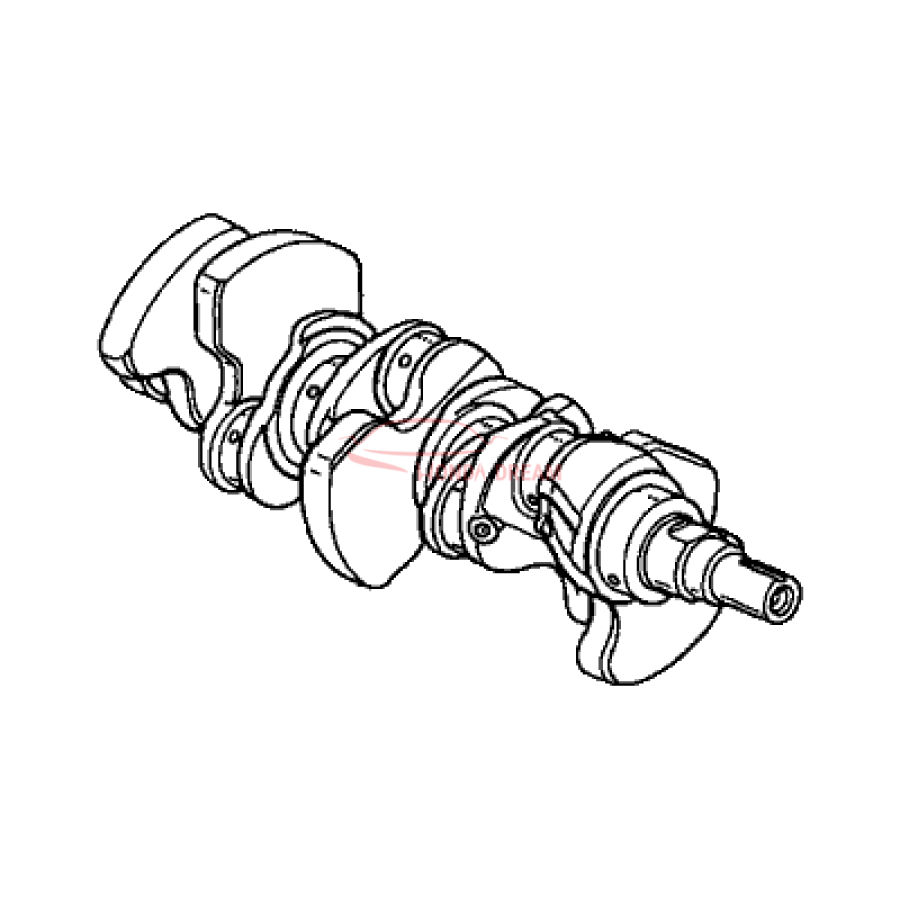 Crankshaft (13310-RDJ-A02) - 1