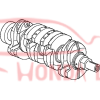 Crankshaft (13310-RTZ-000) - 4