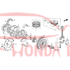 Вкладиш корінний, верхній (синій) (13321-RNA-A01) - 4