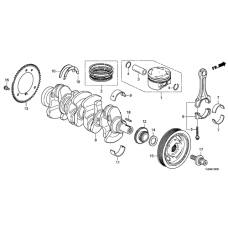 Bearing A, main upper blue (13321-RPY-G02)