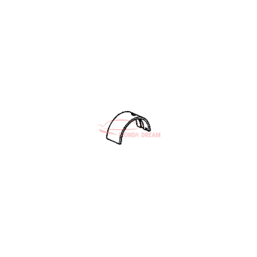Вкладиш корінний (чорний) (13322-P2F-A01) - 1