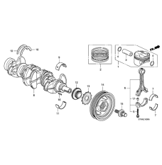 BRG D,MAIN UPPER (13324-RAA-A02)
