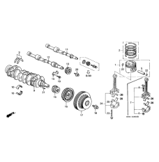 BEARING E MAIN (13325-P2F-A01)