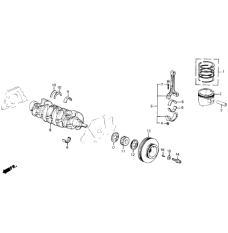 BEARING E,MAIN (Y (13325-PG6-003)