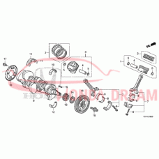 WASHER,THRUST (13331-5G0-A02) - 4