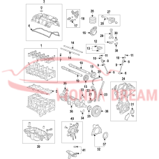 WASHER,THRUST (13331-5R0-004) - 3