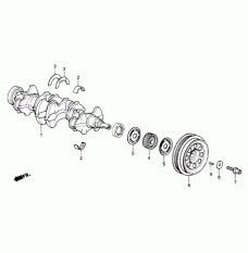 WASHER, THRUST (13331-PLC-003)