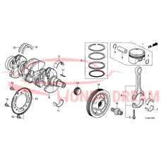 BRG A,MAIN LWR (13341-5R0-004) - 3