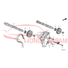 CAMSHAFT COMP,FR (14100-RLV-A00) - 4