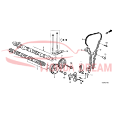 CAMSHAFT COMP,IN (14110-5A2-A01) - 3