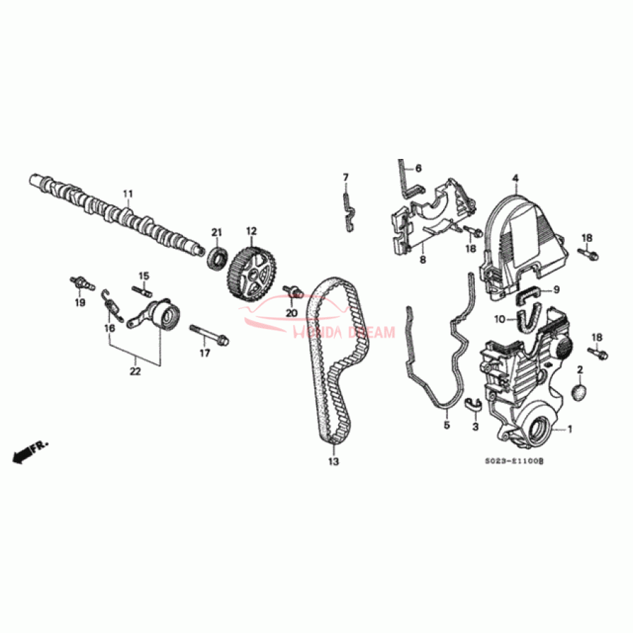 Розподільний вал (14111-P2P-A00) - 1