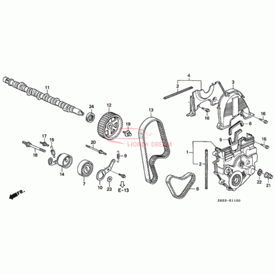 CAMSHAFT (14111-PAA-A00) - 1