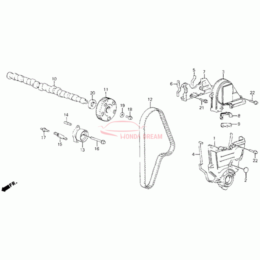 BELT TIMING (14400-PM6-004) - 1