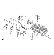 Arm Assembly, Exhaust-A Rocker (14612-R70-A01)
