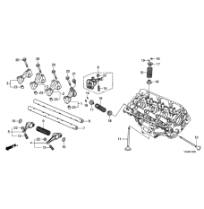 Arm Assembly, Exhaust-B Rocker (14614-5G0-A00)