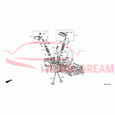 ARM ASSY,EXH ROCK (14620-5A2-A00) - 4