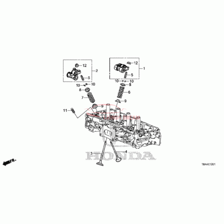 ARM ASSY,VTEC ROC (14620-5BA-A00) - 1