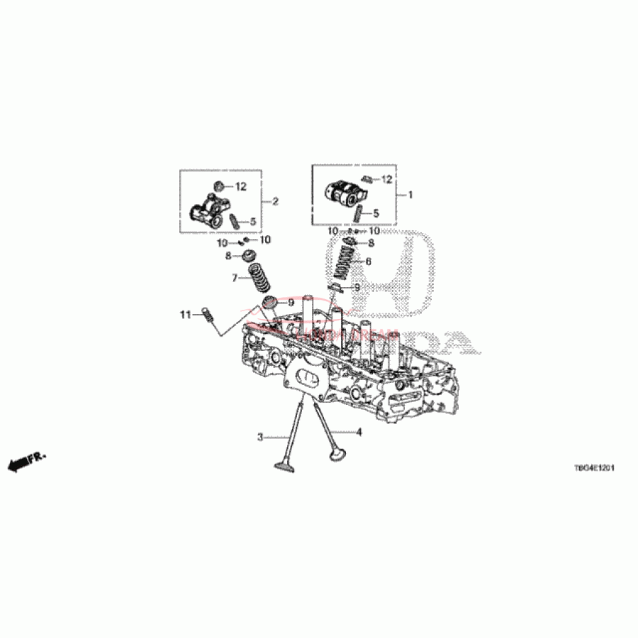 ARM ASSY,VTEC ROC (14620-5BA-A01) - 1