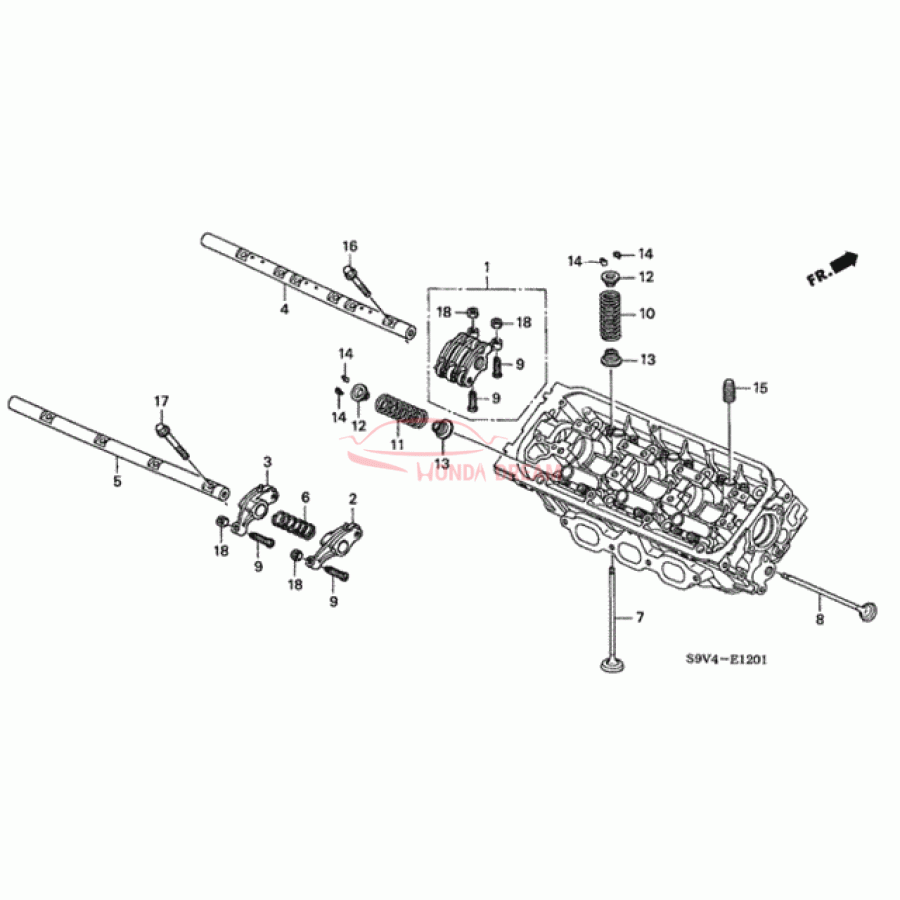 Коромисло впускного клапана ГРМ (14620-P8A-A01) - 1