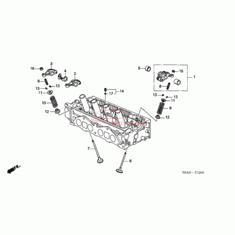 ARM ASSY,IN ROCKER (14620-PMR-A00) - 1