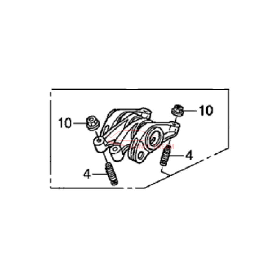 ARM ASSY,ROCKER (14620-PWC-010) - 1