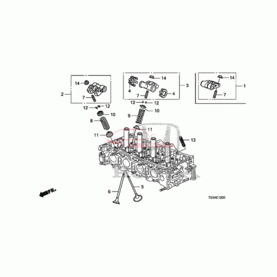 ARM,ASSY,ROCKER (14620-R40-A01) - 1