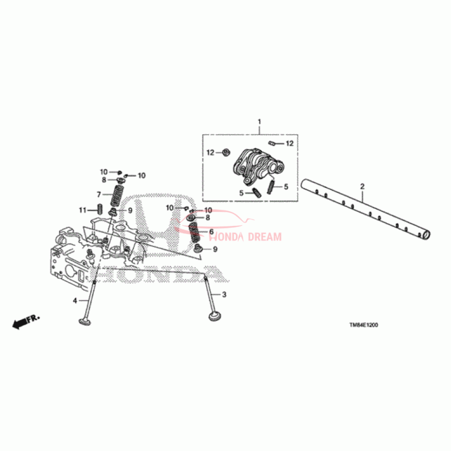 Коромисло впускного клапана ГРМ (14620-RBJ-000) - 1