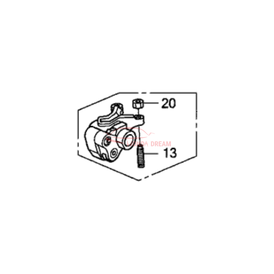 ARM ASSY,IN ROCKE (14620-RGW-A00) - 1