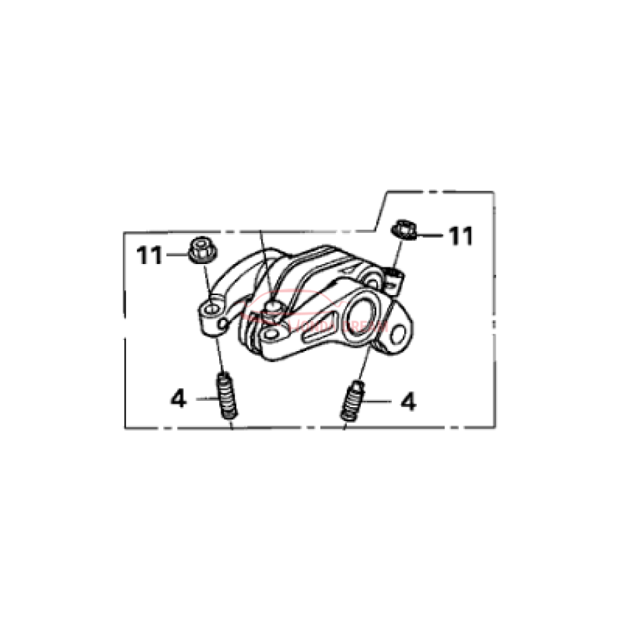 Коромисло впускного клапана ГРМ (14620-RNA-A01) - 2