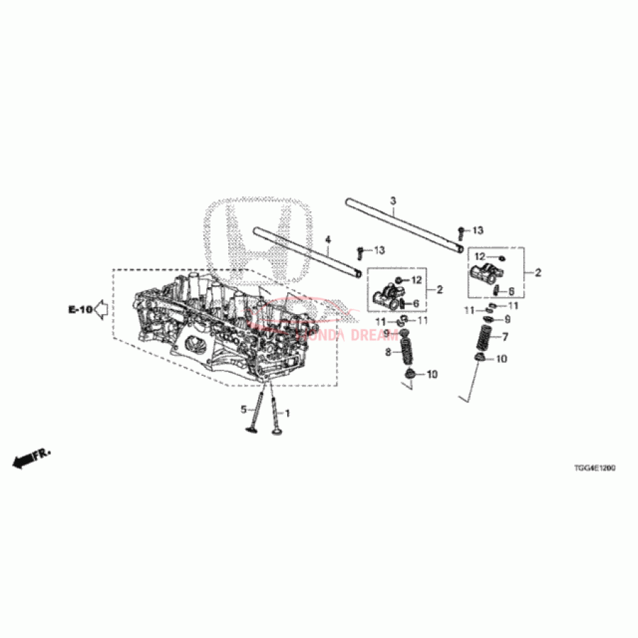 ARM ASSY ROCKER (14625-59B-000) - 1