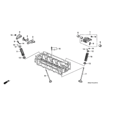 VALVE, INLET (14711-P08-000)