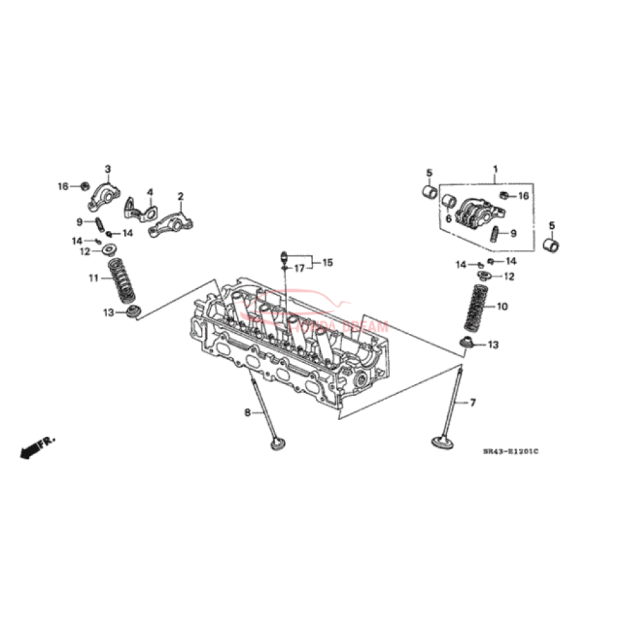 VALVE, INLET (14711-P08-000) - 1