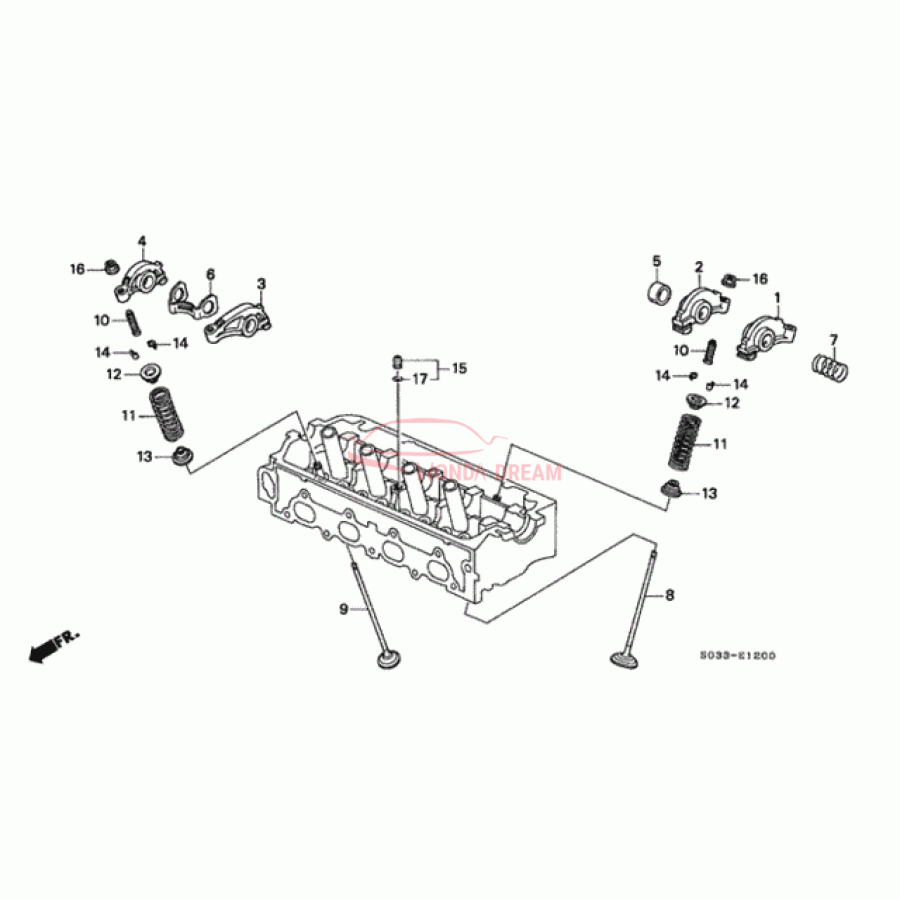 VALVE, INLET (14711-P2A-000) - 1