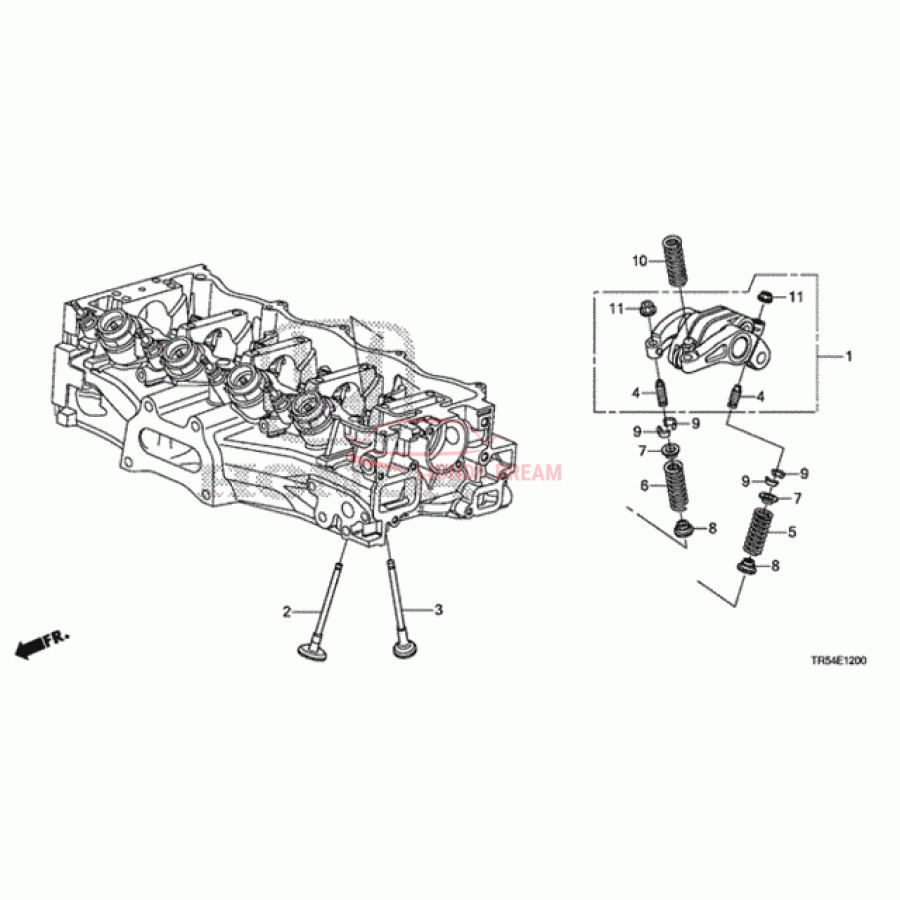 VALVE,INLET (14711-R1Z-A00) - 1